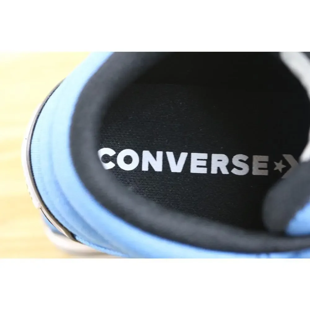 New Converse Sneakers Boys 4 Blue Black Colorblock Chuck Taylor All Star Axel